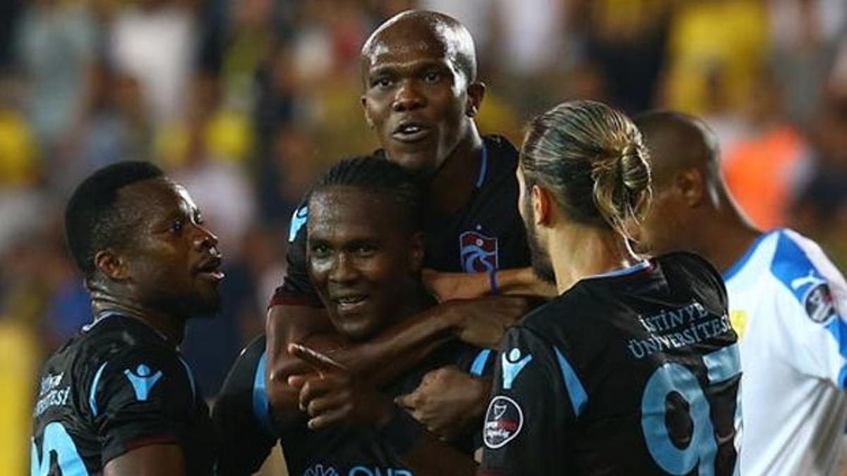 Trabzonspor'da gol yükünü yabancılar sırtlıyor