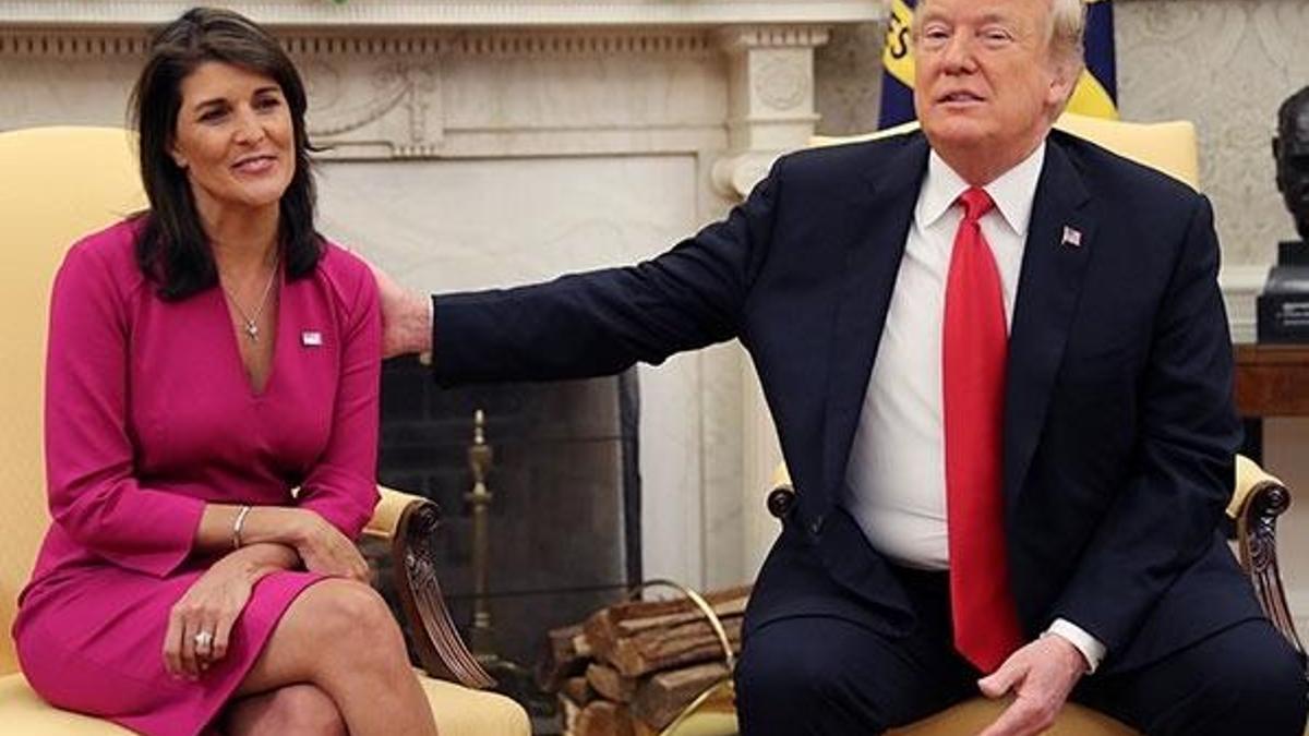 Son dakika... Trump, Haley'in istifasını kabul etti!