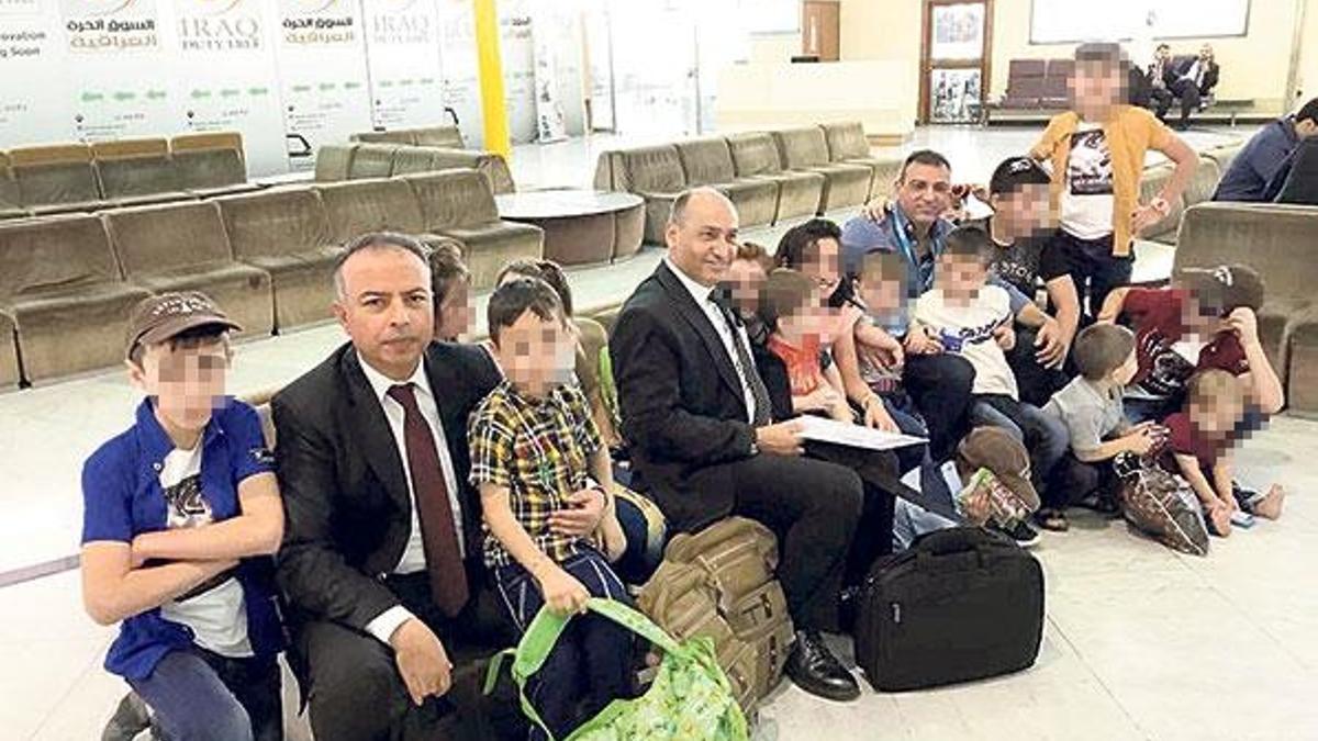 Bağdat’taki yetimlerimiz döndü