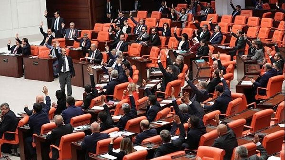 İçtüzük değişiklik teklifi kabul edildi