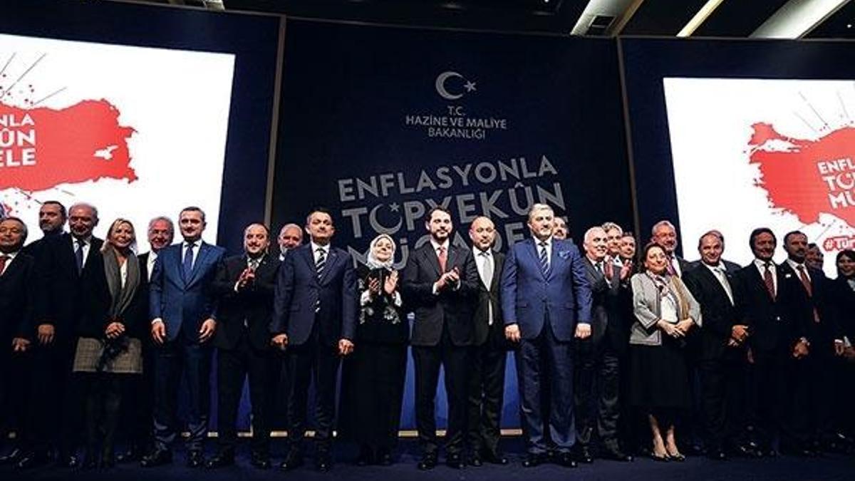 Enflasyona karşı  omuz omuza