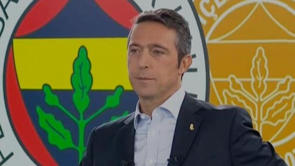 Fenerbahçe Başkanı Ali Koç'tan şok açıklamalar