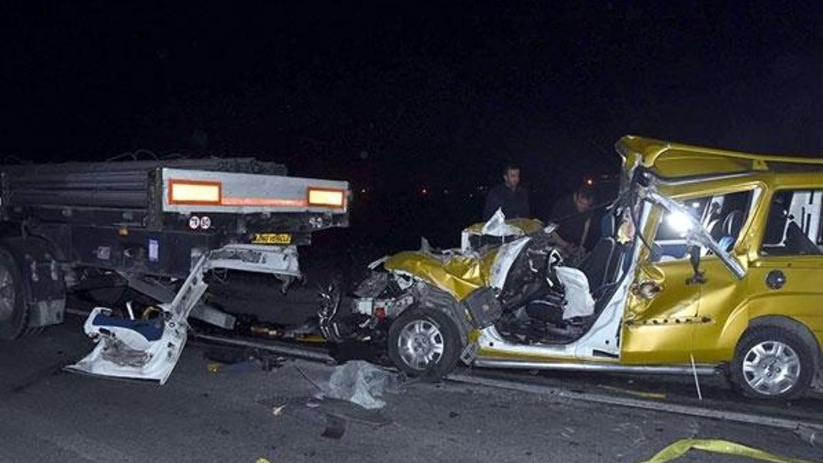 Tekirdağ'da trafik kazası: 2 ölü