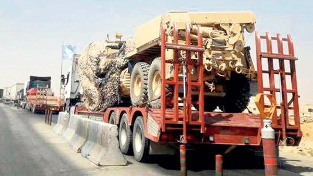 YPG’ye bir haftada 500 TIR silah gitti!
