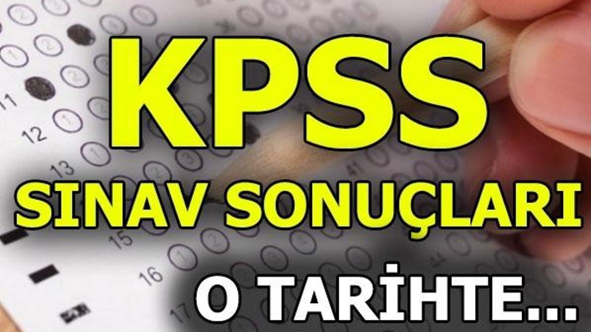 KPSS sonuçları ne zaman açıklanacak? KPSS - DHBT başvurusu nasıl yapılır?