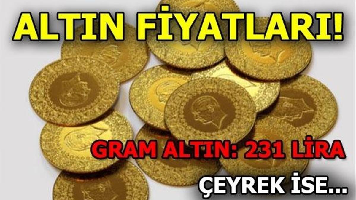 Gram - çeyrek altın ne kadar? Altın fiyatları düşüşte! (12 Ekim 2018)