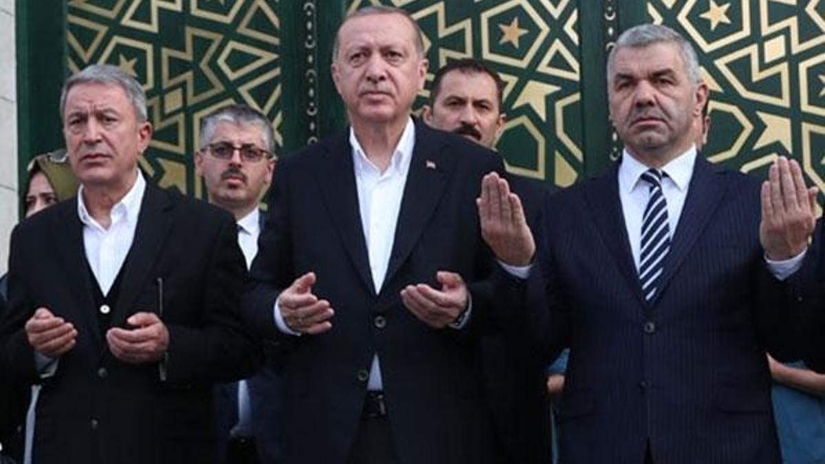Hulusi Akar Camii törenle açıldı