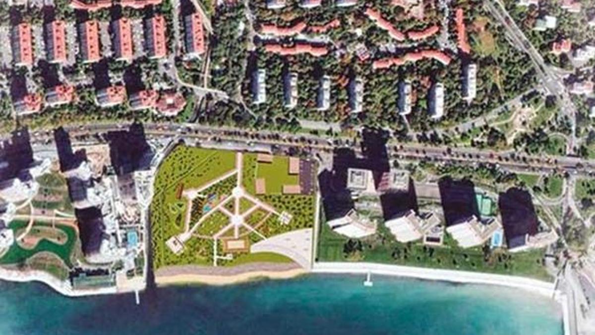 Millet Bahçesi yapım çalışmaları başladı