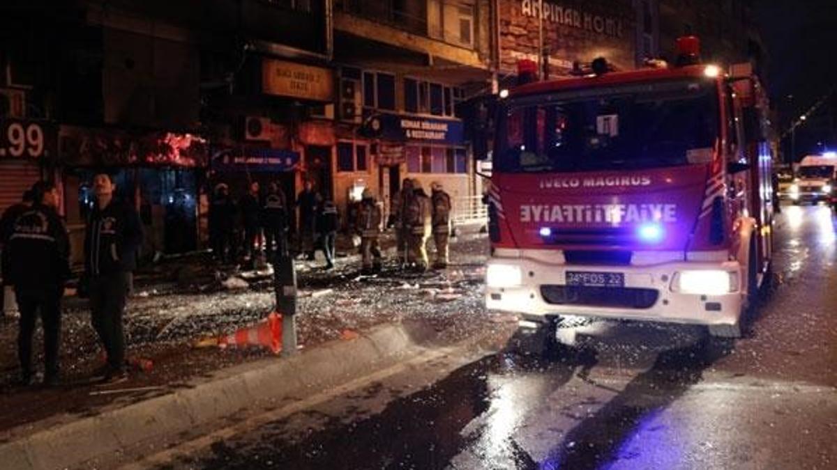 Bahçelievler'de korkutan patlama