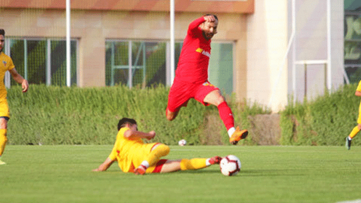 Kayserispor, U21 takımını farklı mağlup etti: 4-0