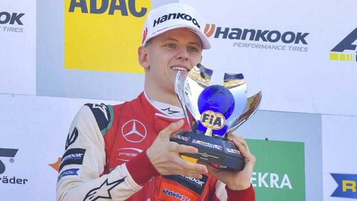 Schumacher'in oğlu F3 Avrupa şampiyonu