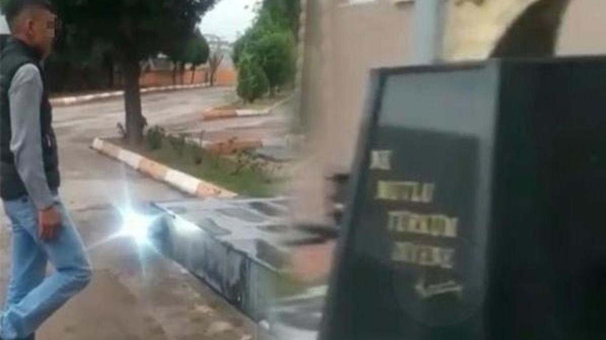 Büyük ders! Tek ayak üzerinde asker selamı verdirttiler...