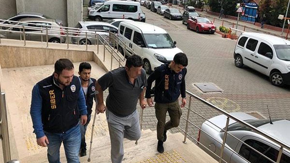 Çocuklara ait iğrenç fotoğrafları paylaşan madenci gözaltına alındı