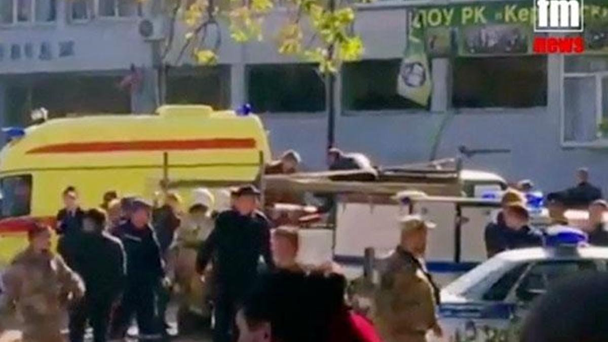 Son dakika... Kırım'da okulda patlama: Çok sayıda ölü var