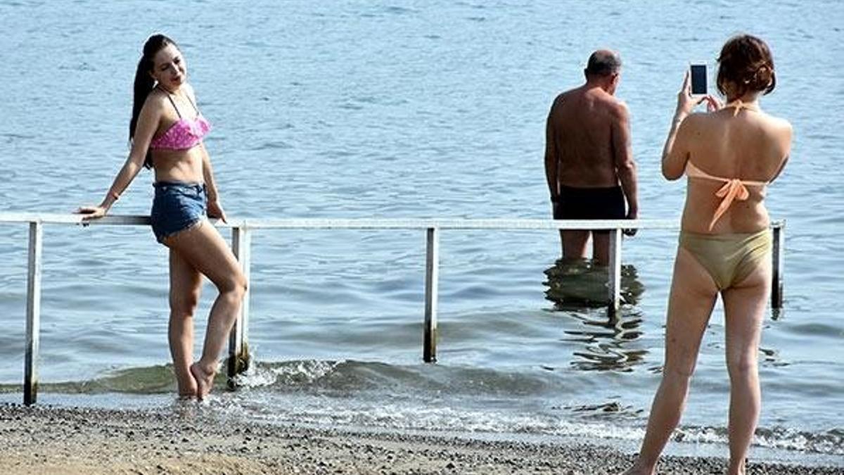 Marmaris'te Ekim ayında deniz keyfi