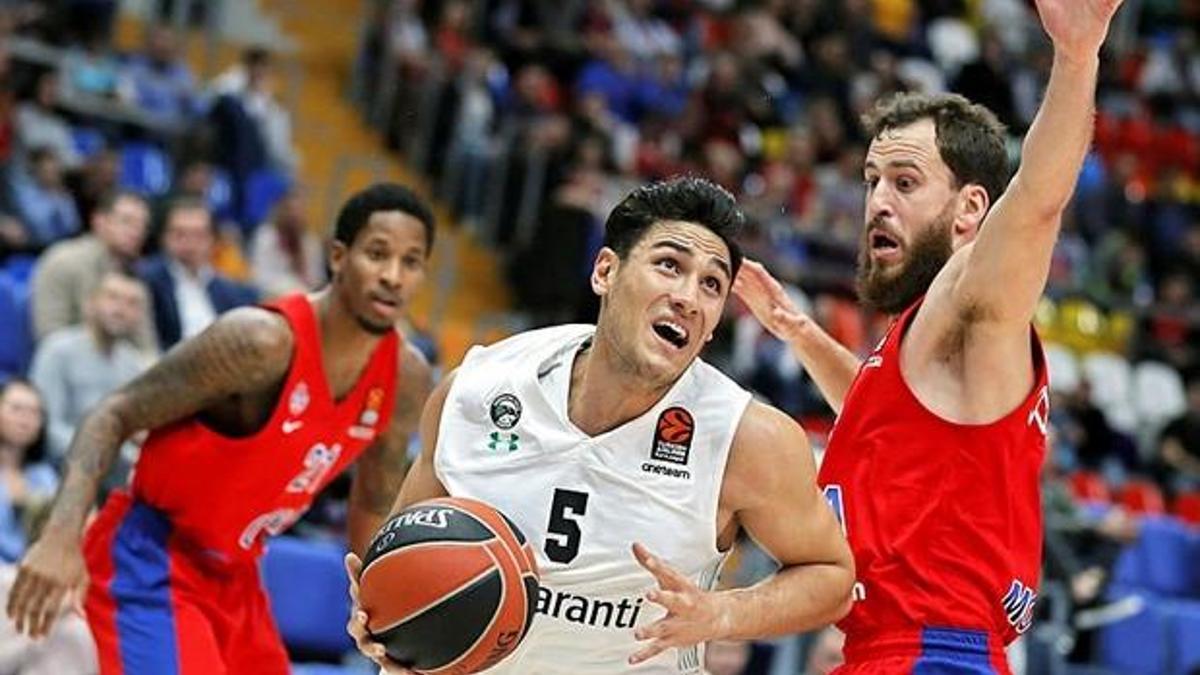 Darüşşafaka, CSKA Moskova'ya yenildi
