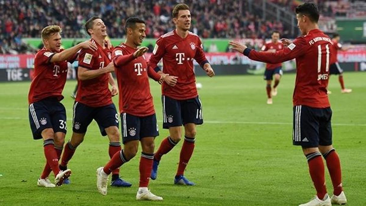 Bayern Münih kendine geldi