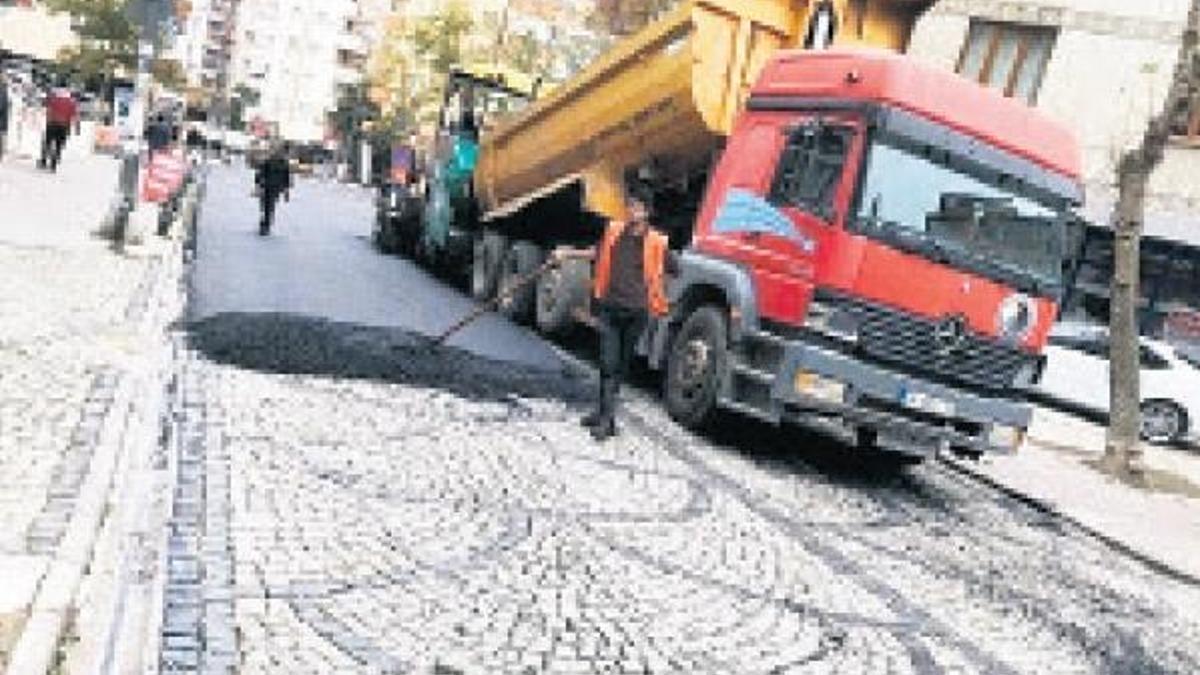 Arnavut kaldırımı Londra asfaltı oldu!