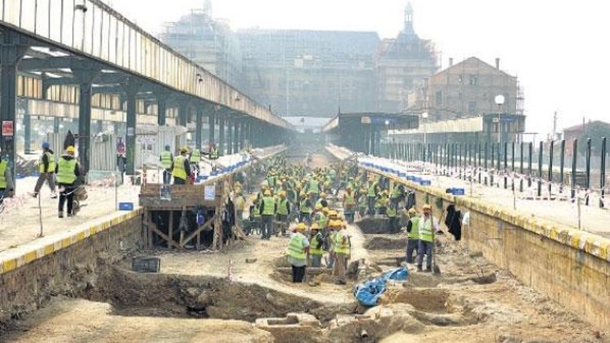 Haydarpaşa’da 1000 yıllık iskelet ve çeşme bulundu!