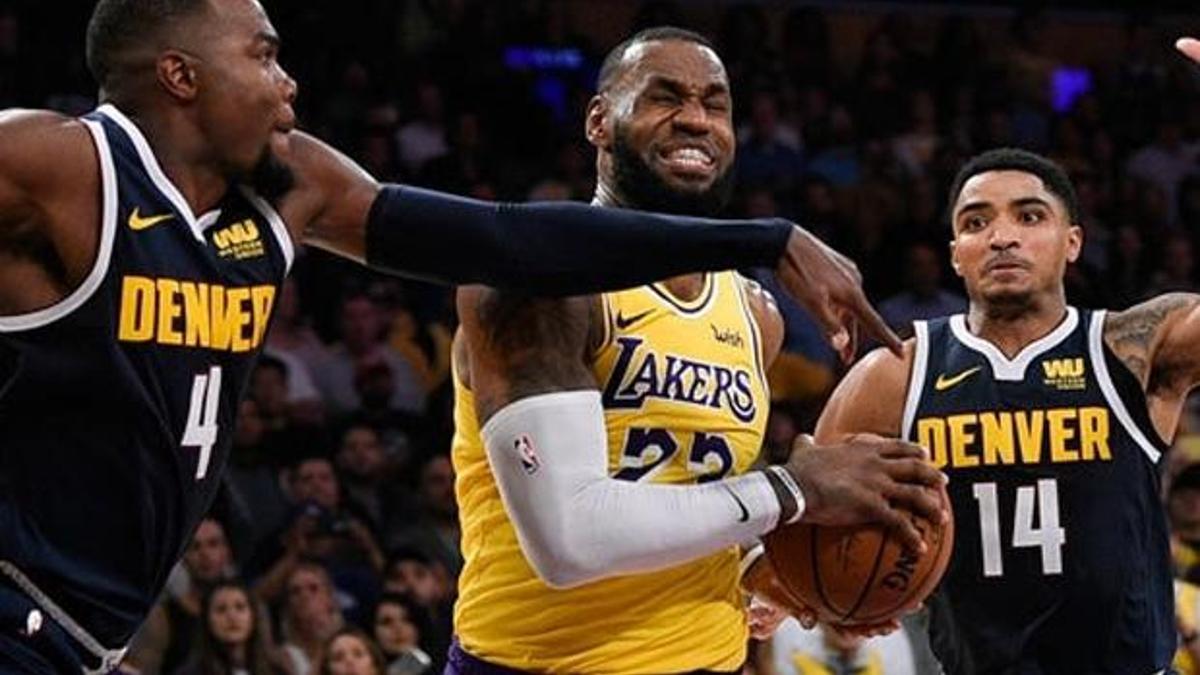 LeBron triple-double yaptı Lakers kazandı