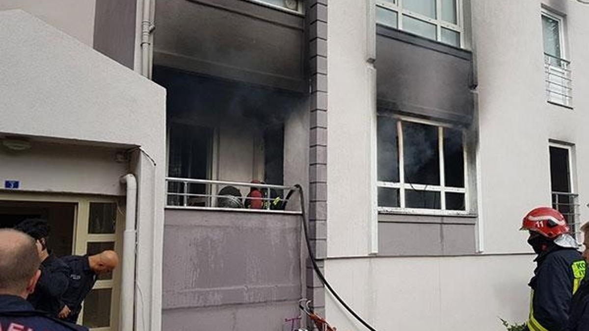 Şarjdaki cep telefonu yangına neden oldu