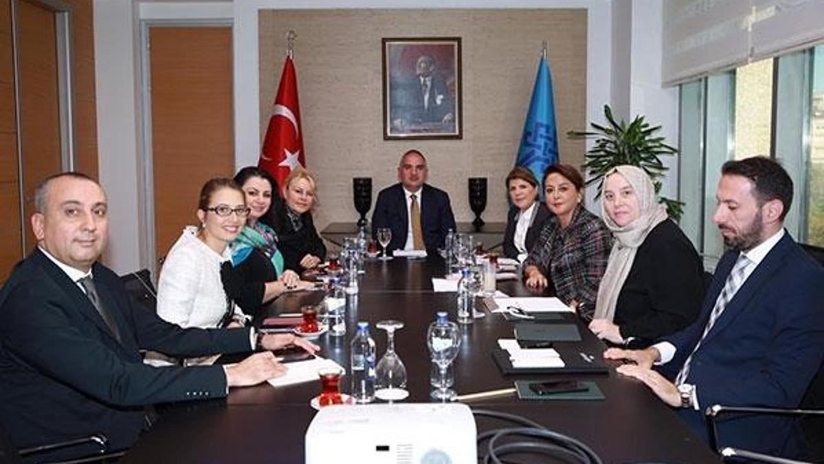 TİKAD heyeti Bakan Ersoy'u ziyaret etti