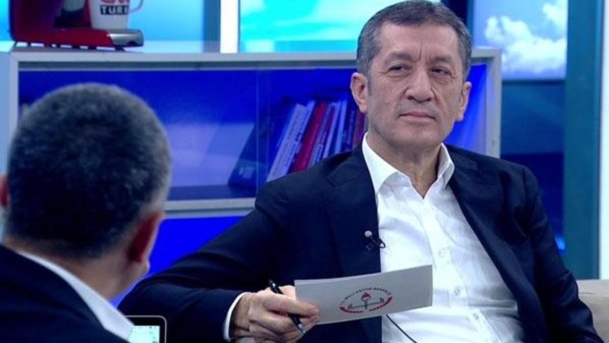 Milli Eğitim Bakanı Ziya Selçuk canlı yayında açıkladı