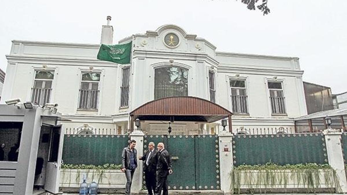 Konsolosluğun yakılan şöminesinden örnek alındı