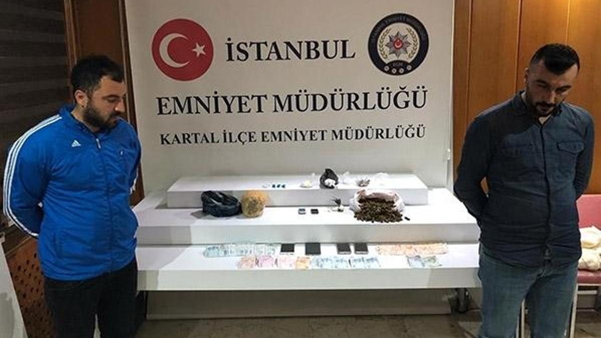 Kartal polisinden narkotik operasyonu: 2 kardeşe gözaltı