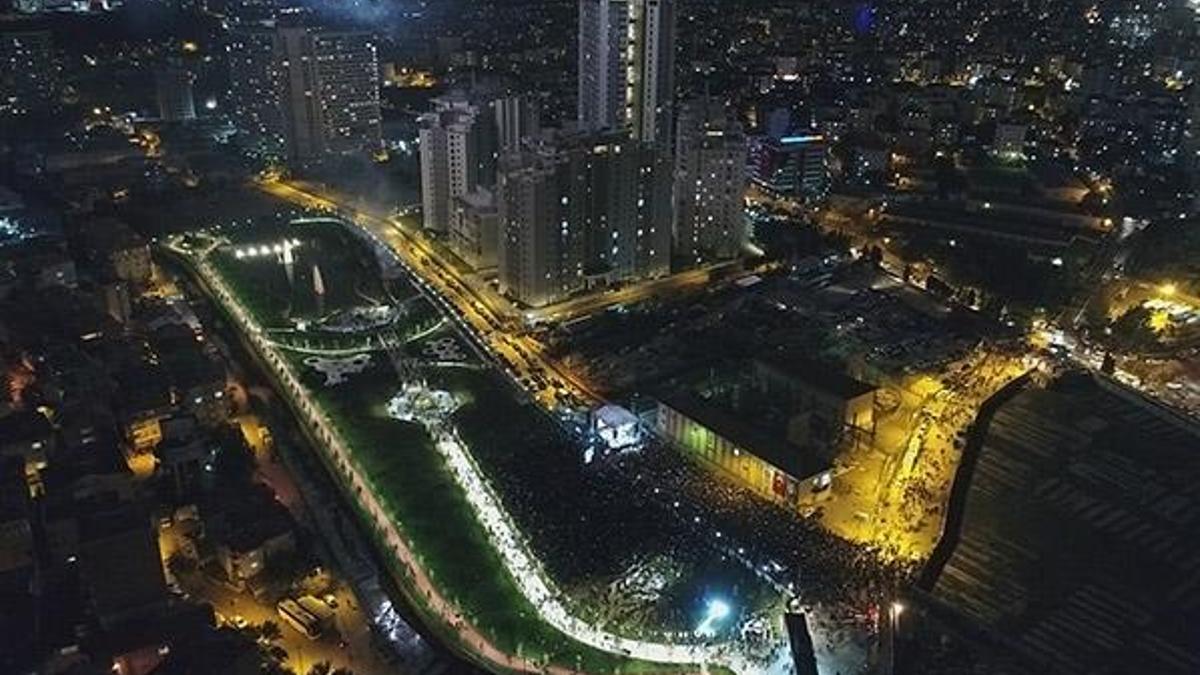 Cumhuriyetin 95. yılında, dev şehir parkı açıldı