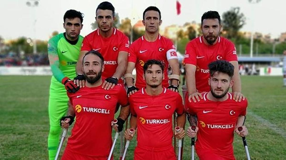 Ampute Milli Takımı'ndan ABD'ye farklı tarife: 5-1