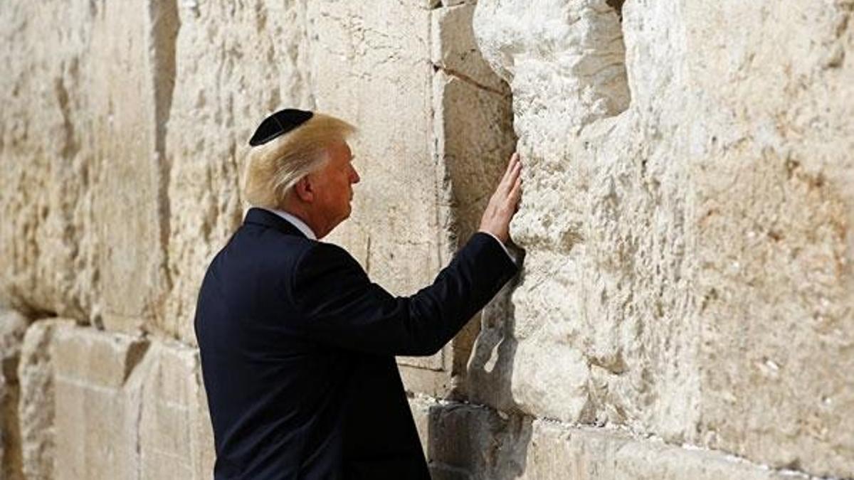 İsrail, Ağlama Duvarı'ndaki istasyona Trump'ın adını verecek