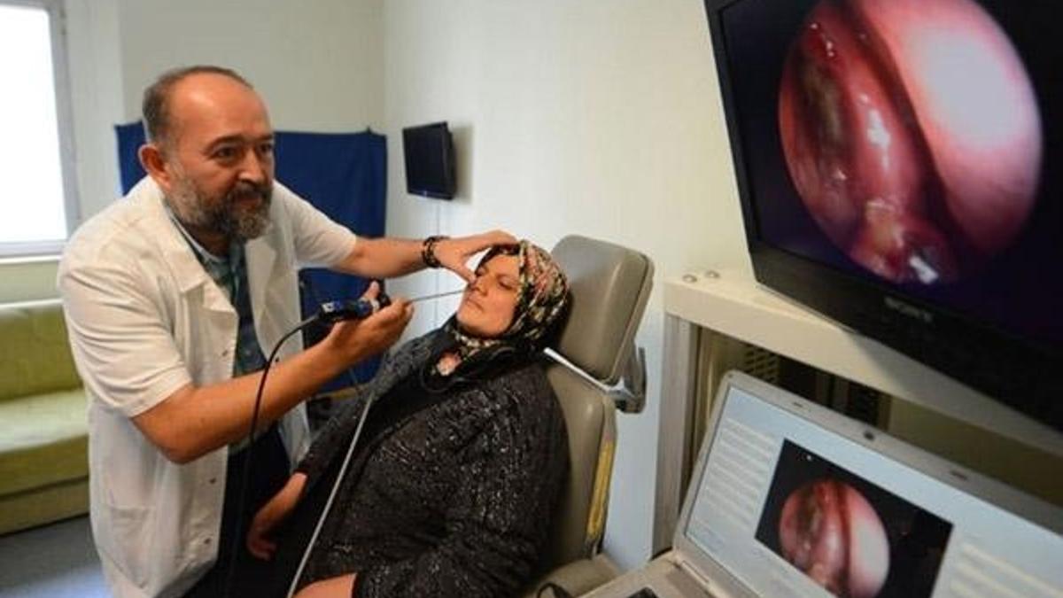 Grip diye gitti, kafatasında "kaçak" çıktı