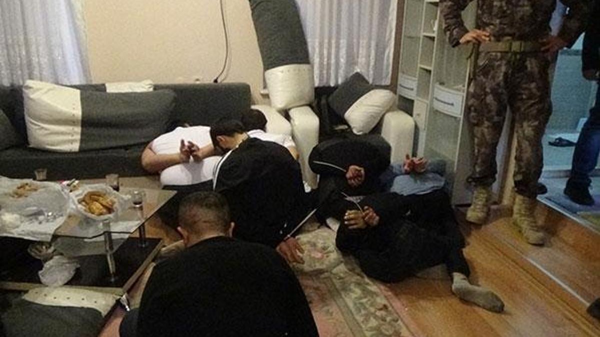 Lüks villaya uyuşturucu baskını