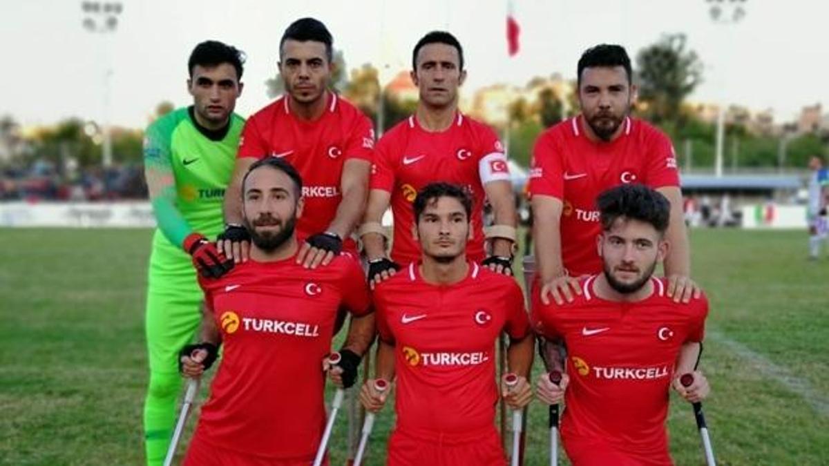 Ampute Milli Takımımız yarı finale farklı yükseldi: 5-1