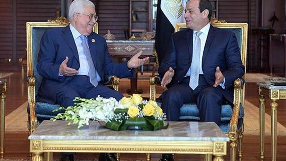 Sisi ve Abbas Filistin meselesini görüştü