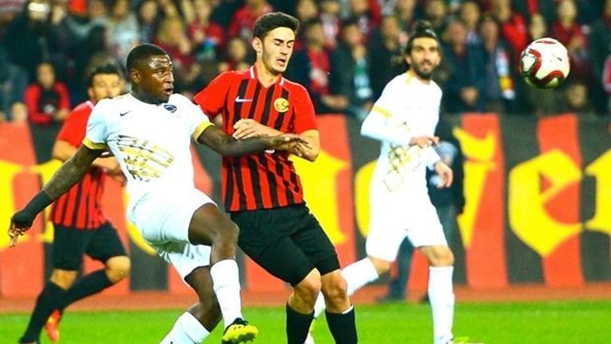 Eskişehirspor, tek golle kazandı