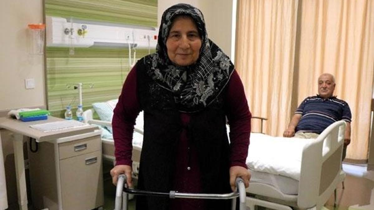 Bacaklarındaki kireçlenmeden bu yöntemle kurtuldu