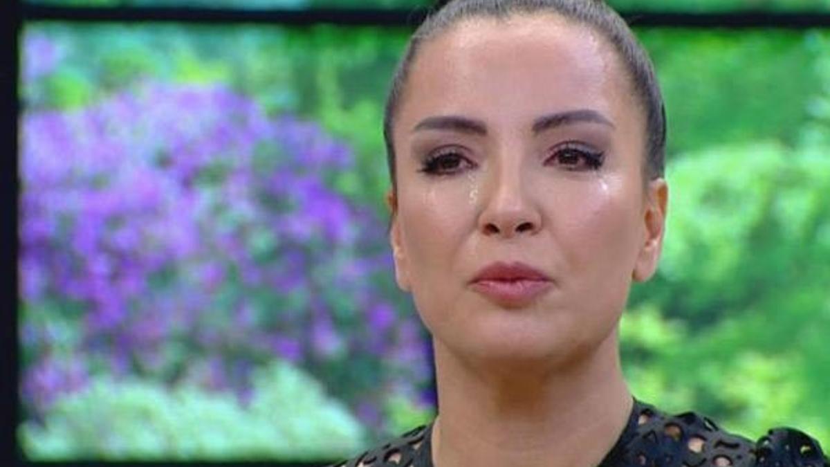 Nilgün Bodur canlı yayında gözyaşlarına boğuldu