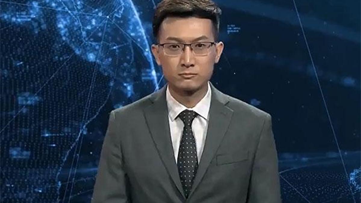 Çin dünyanın ilk yapay zekalı sunucu robotunu üretti