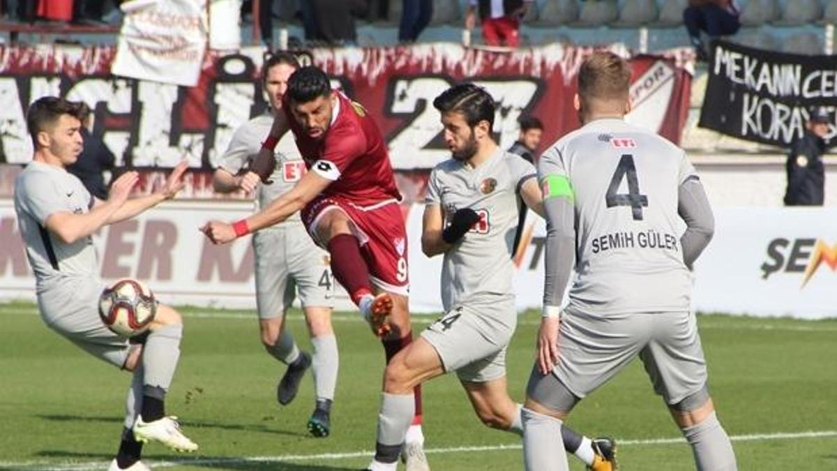 Gollü maçta kazanan Tetiş Yapı Elazığspor: 3-2