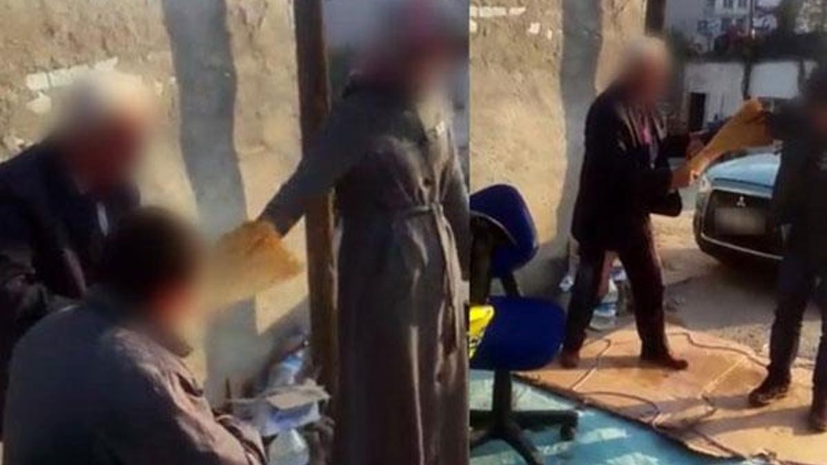 Üfürükçü çalı süpürgesiyle karı-kocayı böyle çarptı