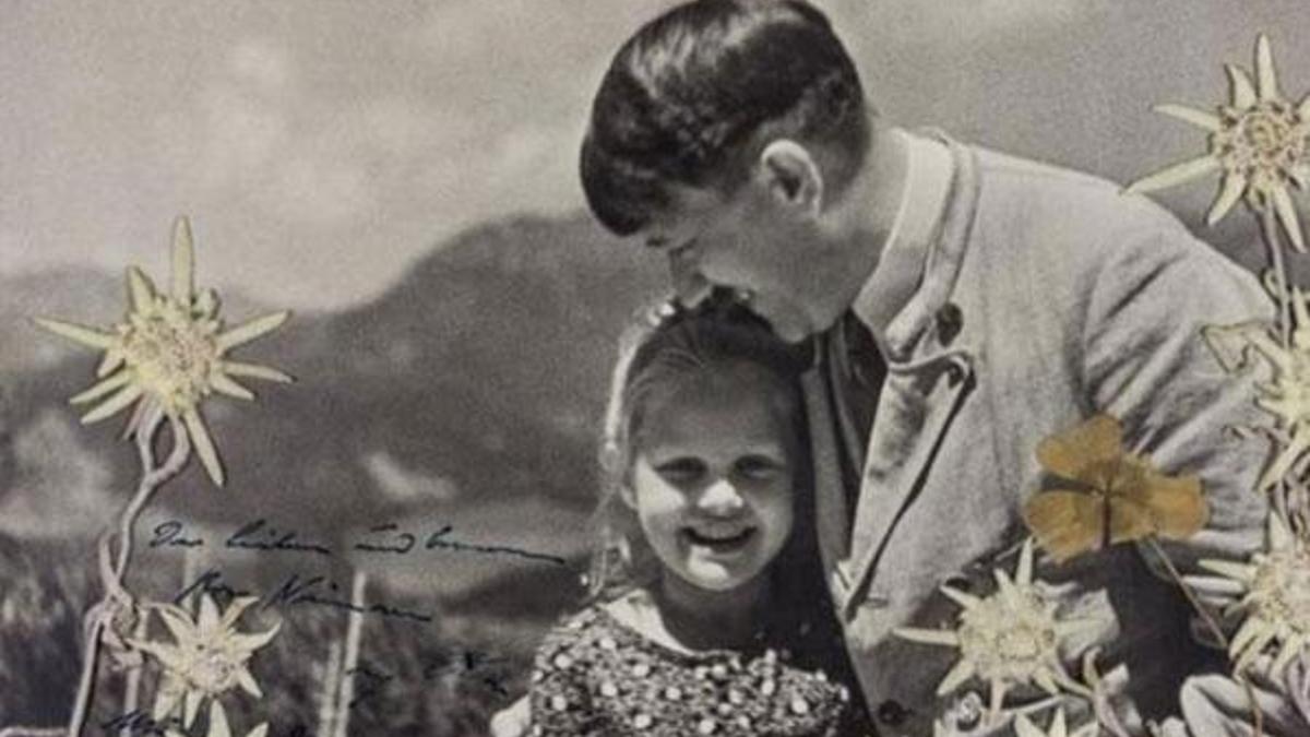 Hitler'in Yahudi kızla çekilen bu fotoğrafı açık artırmaya çıkıyor