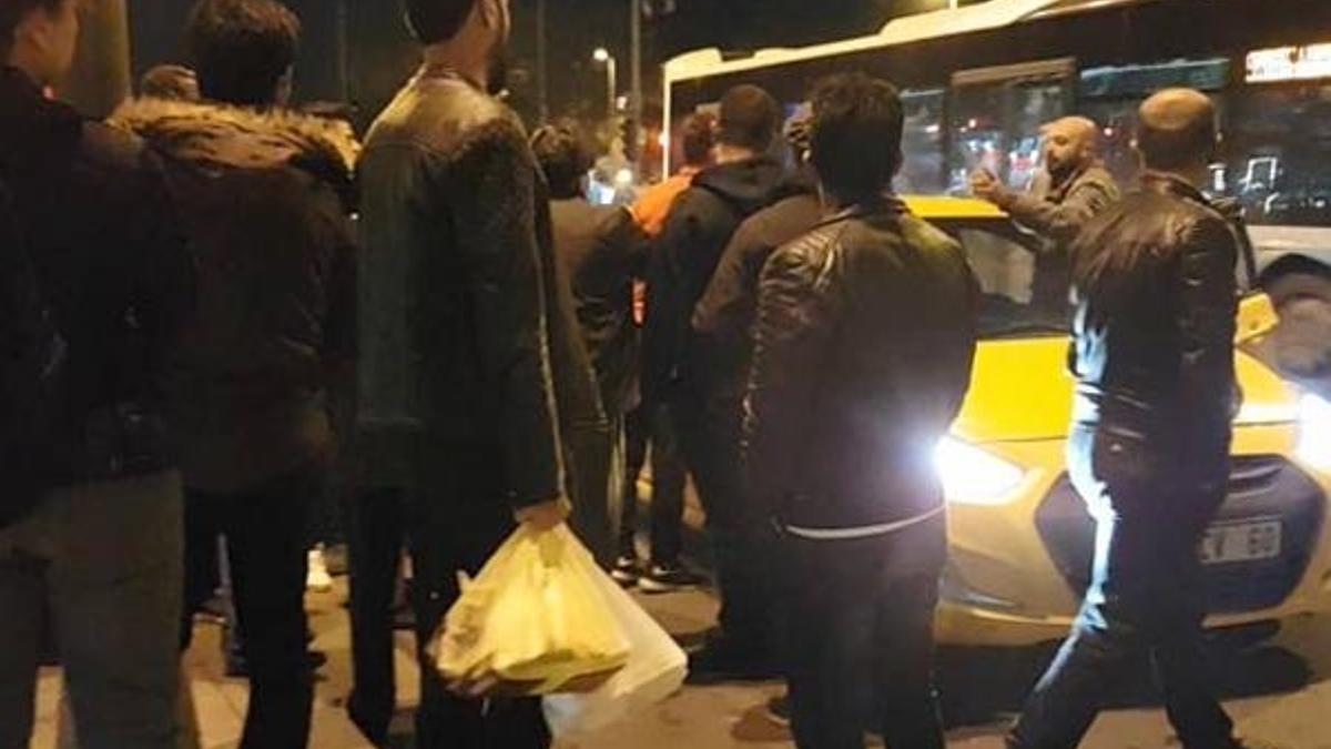 Taksi sürücüsünden turiste darp iddiası!