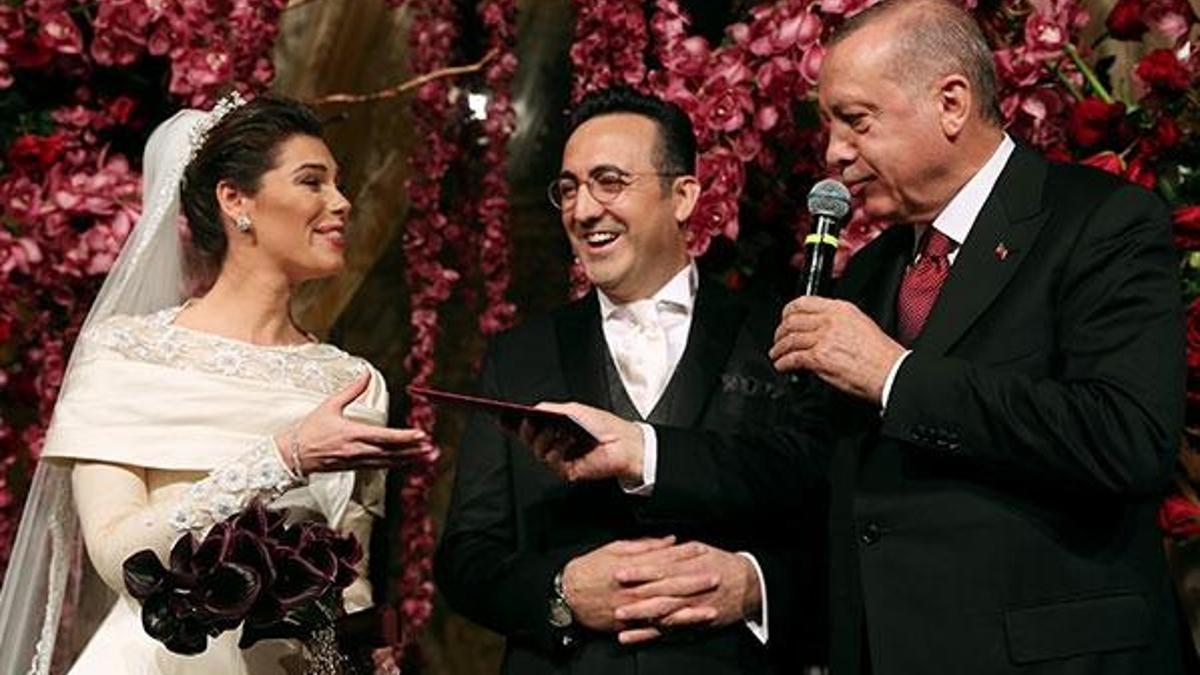 Cumhurbaşkanı Erdoğan İlker Aycı'nın düğününe katıldı