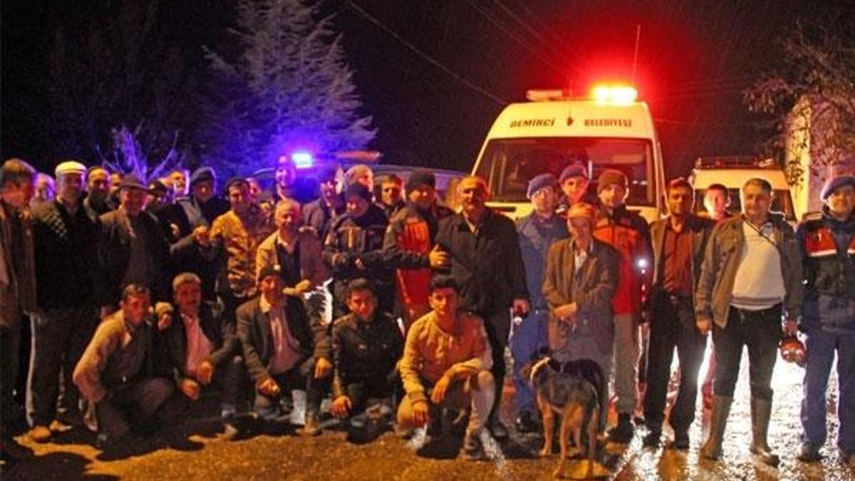 Manisa'da kaybolan avcı 8 saat sonra bulundu