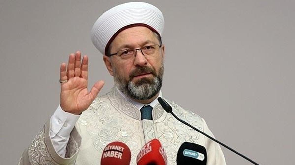 Diyanet İşleri Başkanı Ali Erbaş'tan Mevlid Kandili mesajı
