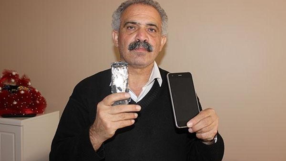 Cep telefonu bomba gibi patladı