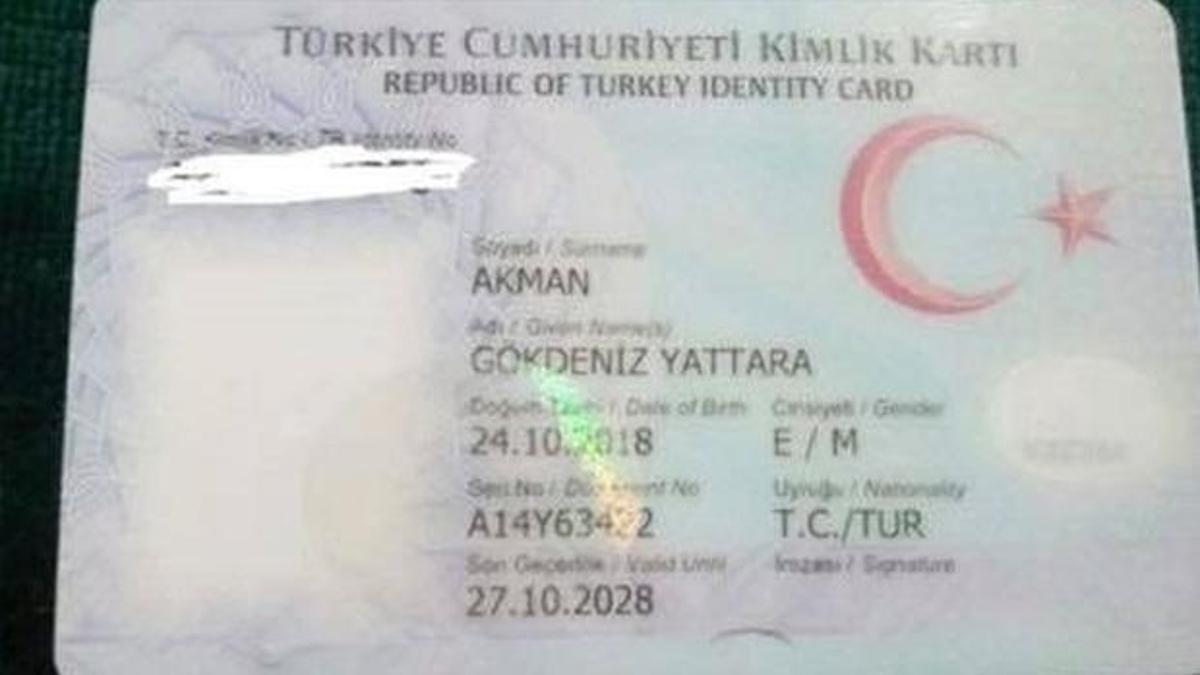 Oğluna Gökdeniz Yattara ismini verdi!