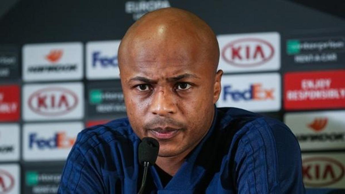 Ayew'le sürpriz görüşme!